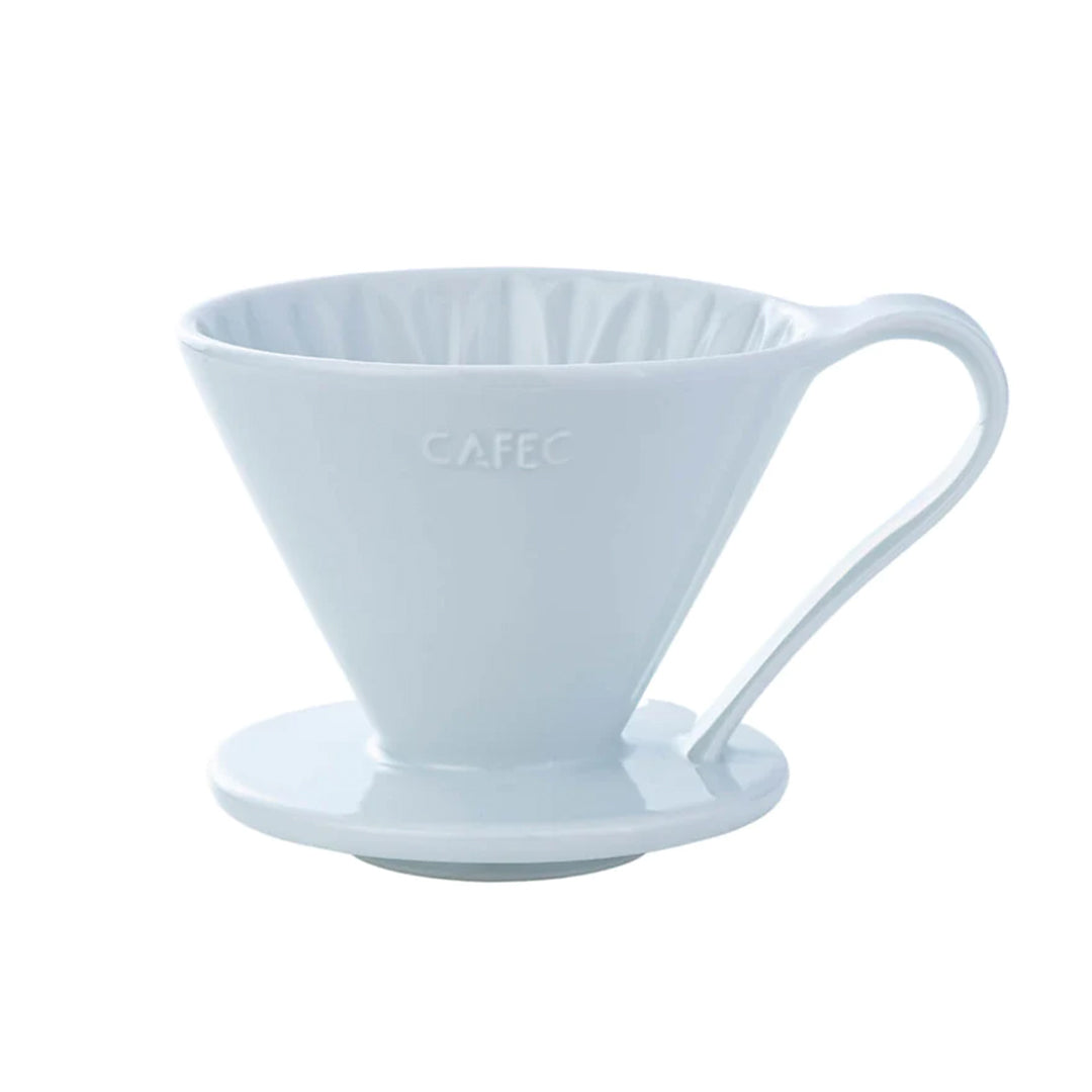 CAFEC | Porcelain Flower Dripper - 2-4 Cup