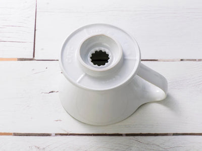 CAFEC | Porcelain Flower Dripper - 1 Cup